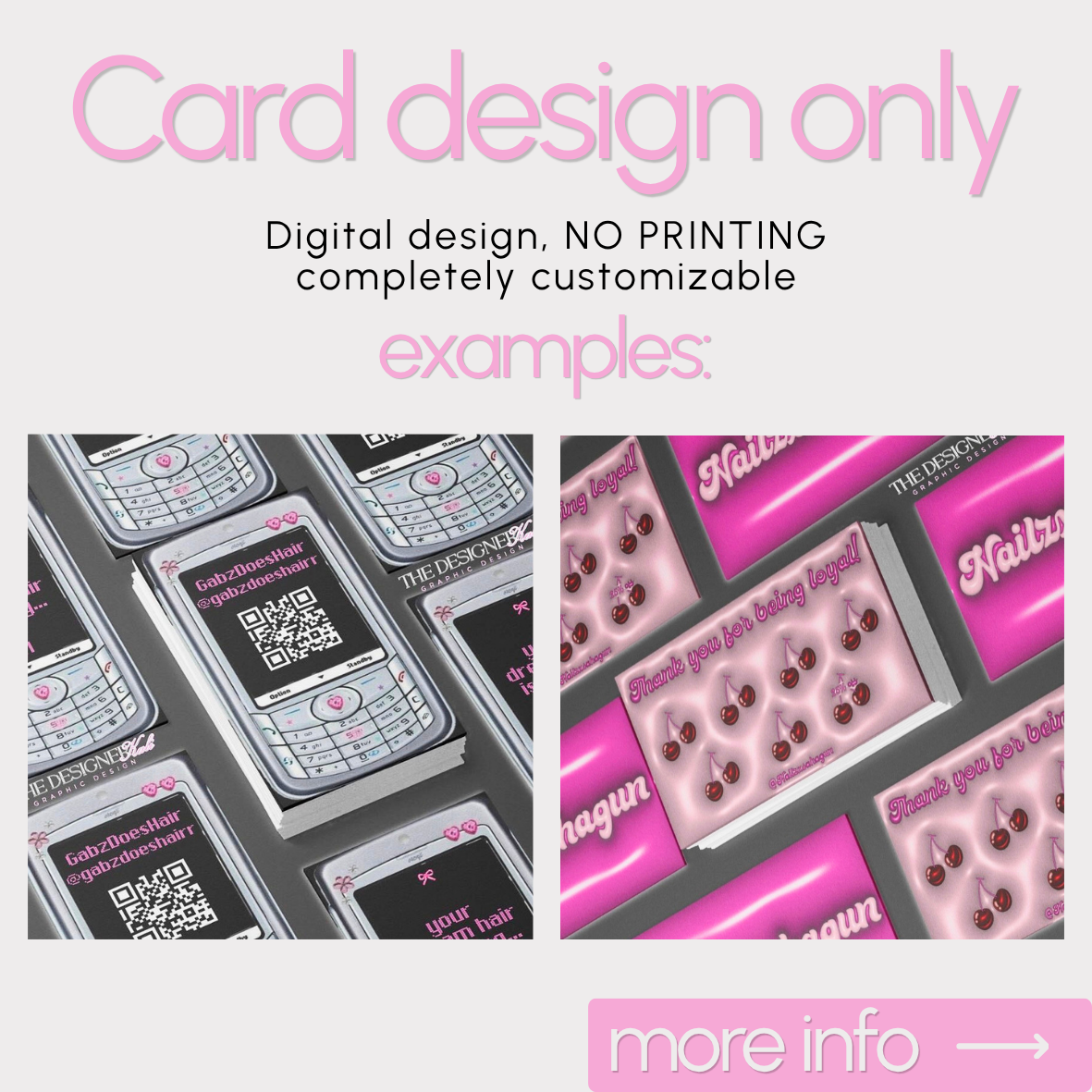 Card design only