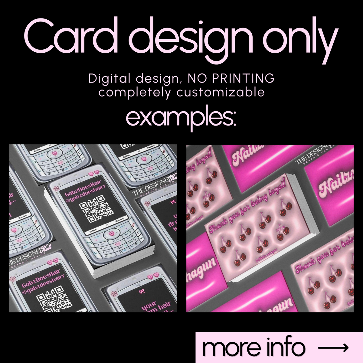 Card design only